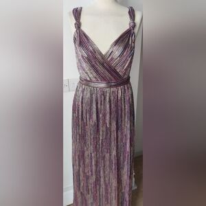 NWOT Ted Baker formal metallic dress